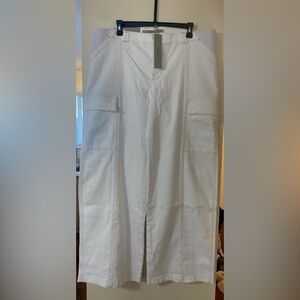 Hudson Utility Wide Leg Cargo Maternity Jean 33